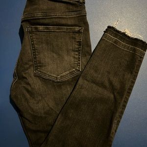Express jeans cropped skinny